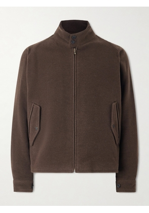 A.PRESSE - Wool, Silk and Cashmere-Blend Jacket - Men - Brown - 1