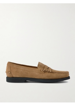 Sebago - Dan Suede Penny Loafers - Men - Brown - UK 6
