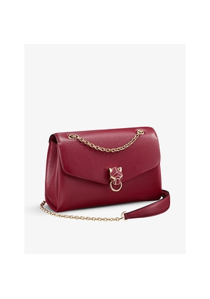 Womens Panthère De Cartier Chain Small Leather Cross-Body