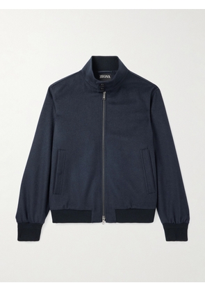 Zegna - Oasi Cashmere Blouson Jacket - Men - Blue - IT 46
