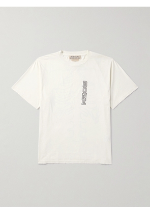 Remi Relief - Bone Cotton-Jersey T-Shirt - Men - White - S