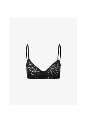 Womens Calvin Klein Intrinsic Non-Padded Stretch-Lace Bra
