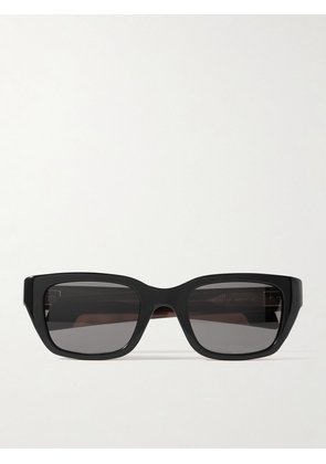 Bottega Veneta - Ribbon Square-Frame Acetate Sunglasses - Men - Black