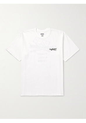 Neighborhood - Logo-Print Cotton-Jersey T-Shirt - Men - White - S