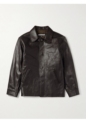 Neighborhood - Leather Jacket - Men - Brown - S