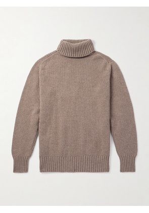 Stòffa - Cashmere Rollneck Sweater - Men - Brown - IT 46
