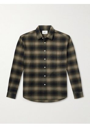 NN07 - Deon 5465 Organic Cotton-Flannel Shirt - Men - Black - S