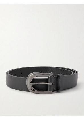 WTAPS - 3cm Hoof Recycled-Leather Belt - Men - Black - M