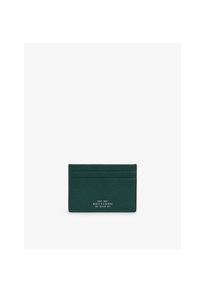 Womens Smythson Flat Leather Card Holder
