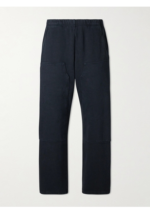 Les Tien - Straight-Leg Cotton-Jersey Sweatpants - Men - Black - S