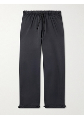 WTAPS - Straight-Leg Cropped COOLMAX® Drawstring Trousers - Men - Black - S