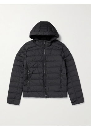 Canada Goose - Crofton Logo-Appliquéd Quilted Enduraluxe® Hooded Down Jacket - Men - Black - XS