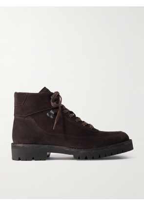Mr P. - Suede Lace-Up Boots - Men - Brown - UK 6