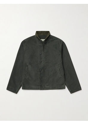 RRL - Corduroy-Trimmed Cotton Jacket - Men - Black - XS