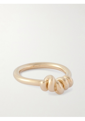 Luis Morais - Entangled Knot 14-Karat Gold Ring - Men - Gold - 59