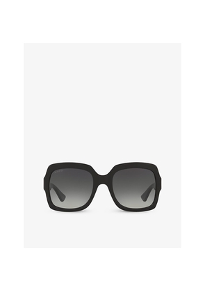 Gucci Gg0036Sn Square-Frame Acetate Sunglasses