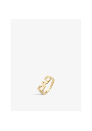 Maria Black Dad 22ct Gold-Plated Sterling-Silver Ring