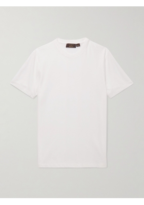 Slowear - Incotex Zanone Slim-Fit IceCotton T-Shirt - Men - White - IT 44