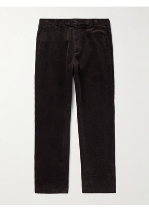 NN07 - Paw 50004 Straight-Leg Organic Cotton-Corduroy Trousers - Men - Brown - UK/US 28