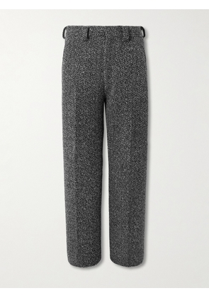 Zegna - Straight-Leg Wool and Cashmere-Blend Suit Trousers - Men - Green - IT 46