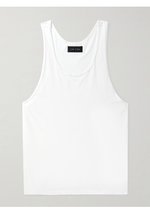 Les Tien - Oversized Cotton-Jersey Tank Top - Men - White - S