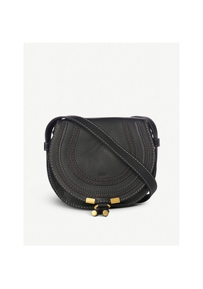 Womens Chloe Marcie Small Leather Saddle Bag