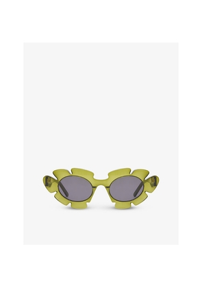 Womens Loewe x Paula's Ibiza G000270X03 Flower-Shaped Acetate Sunglasses