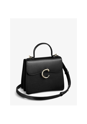 Womens Panthère De Cartier Small Leather Cross-Body Bag