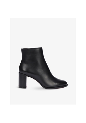 Womens Christian Louboutin Adoxa 70 Leather Heeled Boots