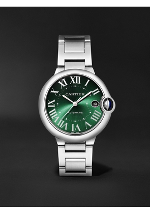 Cartier - Ballon Bleu de Cartier Automatic 40mm Stainless Steel Watch, Ref. No. WSBB0071 - Men - Green