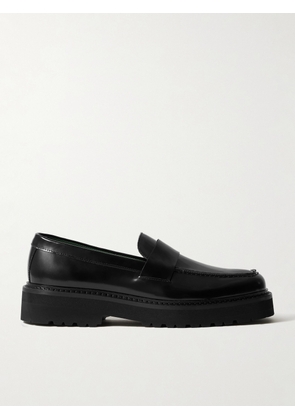 VINNY's - Peeters Glossed-Leather Loafers - Men - Black - EU 40