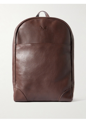 Bennett Winch - Logo-Debossed Full-Grain Leather Backpack - Men - Brown