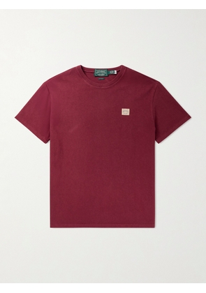 Polo Ralph Lauren - Country Logo-Appliquéd Cotton-Jersey T-Shirt - Men - Red - XS