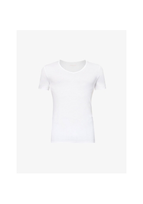 Mens Derek Rose Jack V-Neck Cotton T-Shirt