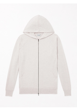 John Smedley - Carty Merino Wool Zip-Up Hoodie - Men - Gray - S