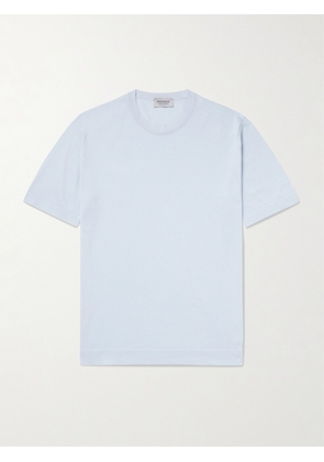 John Smedley - Lorca Slim-Fit Sea Island Cotton T-Shirt - Men - Blue - S