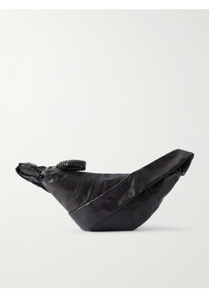 LEMAIRE - Croissant Small Coated-Cotton Messenger Bag - Men - Brown