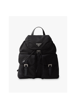 Prada Logo-Plaque Polyamide Backpack