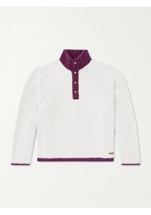 Aimé Leon Dore - Wool-Blend Fleece Sweater - Men - White - S