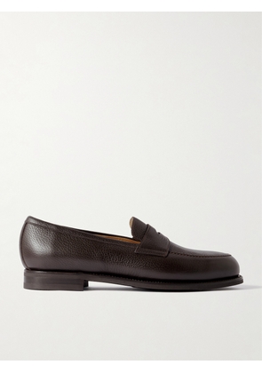 MORJAS - Full-Grain Leather Penny Loafers - Men - Brown - EU 40