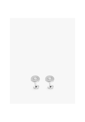 Mens C De Cartier Sterling-Silver Cufflinks