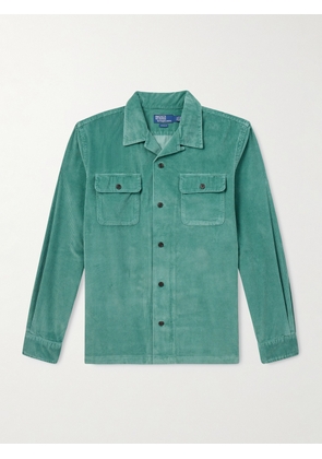 Polo Ralph Lauren - Convertible-Collar Cotton-Corduroy Shirt - Men - Green - XS