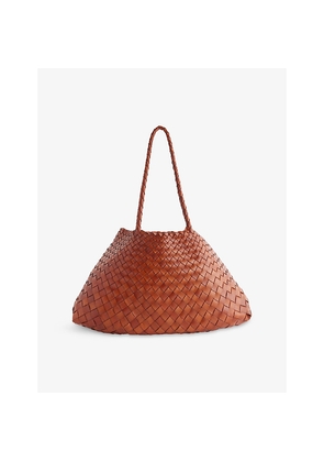 Womens Dragon Diffusion Santa Croce Leather Tote Bag