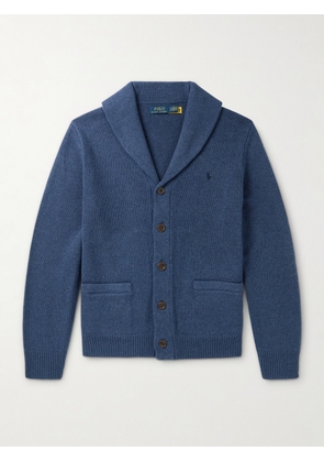 Polo Ralph Lauren - Shawl-Collar Wool and Cashmere-Blend Cardigan - Men - Blue - S