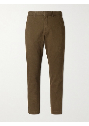 Polo Ralph Lauren - Manhasset Straight-Leg Stretch-Cotton Twill Trousers - Men - Brown - UK/US 29