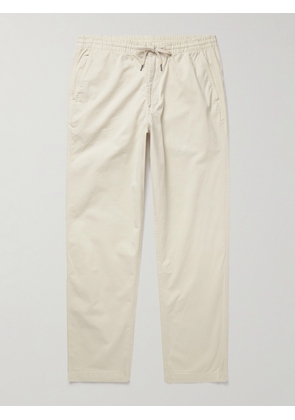 Polo Ralph Lauren - Prepster Tapered Cotton-Blend Twill Drawstring Trousers - Men - Neutrals - XS