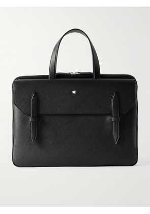 Montblanc - Sartorial Cross-Grain Leather Briefcase - Men - Black
