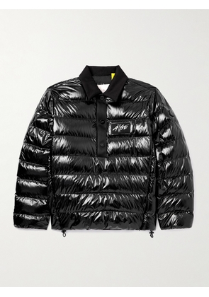 Moncler Genius - A$AP Rocky Logo-Appliquéd Quilted Shell Down Jacket - Men - Black - 1
