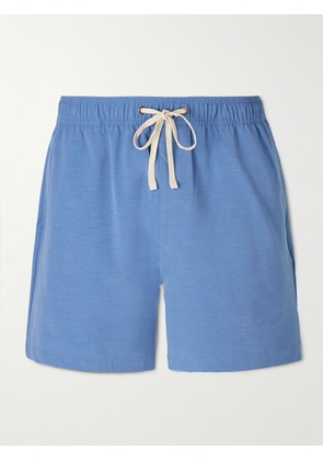 Onia - Land To Water Straight-Leg Mid-Length Swim Shorts - Men - Blue - S