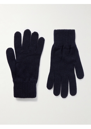 Johnstons of Elgin - Cashmere Gloves - Men - Blue